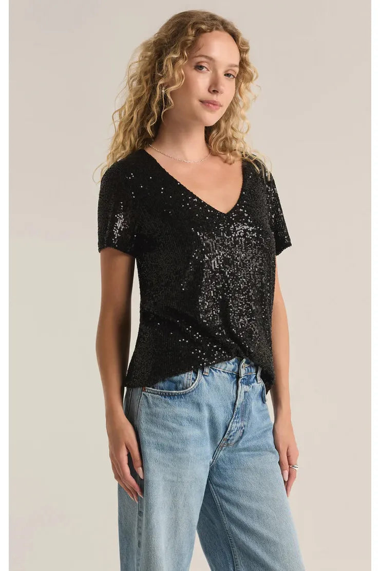 Marbella Sequins Top