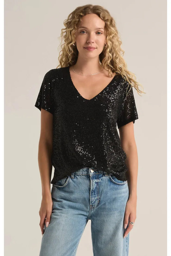 Marbella Sequins Top